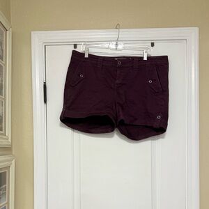 Torrid like new purple size 16 military shorts.